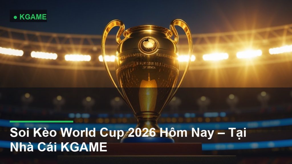 Soi Kèo World Cup 2026 Hôm Nay – Tại Nhà Cái KGAME