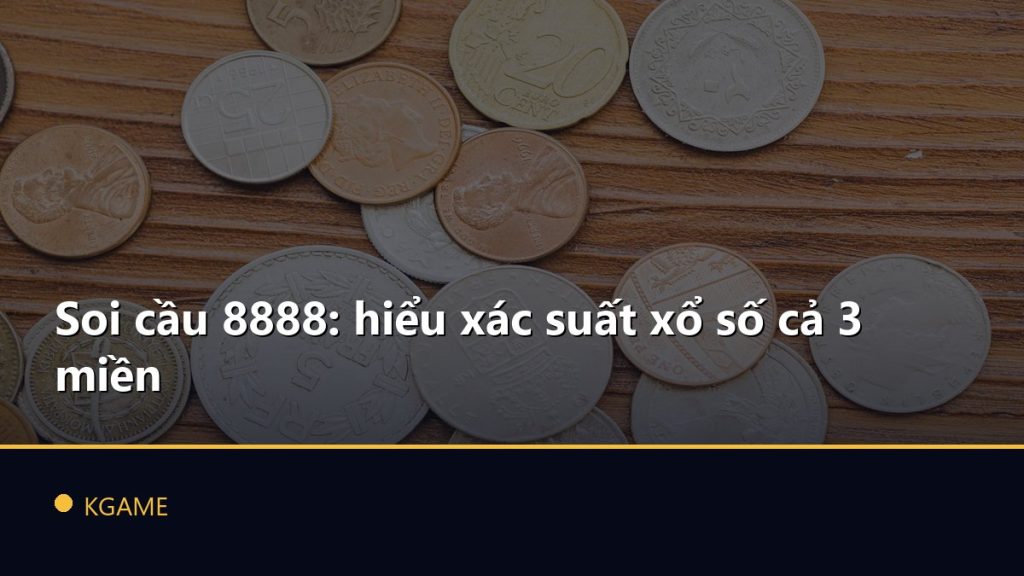 Soi cầu 8888: hiểu xác suất xổ số cả 3 miền