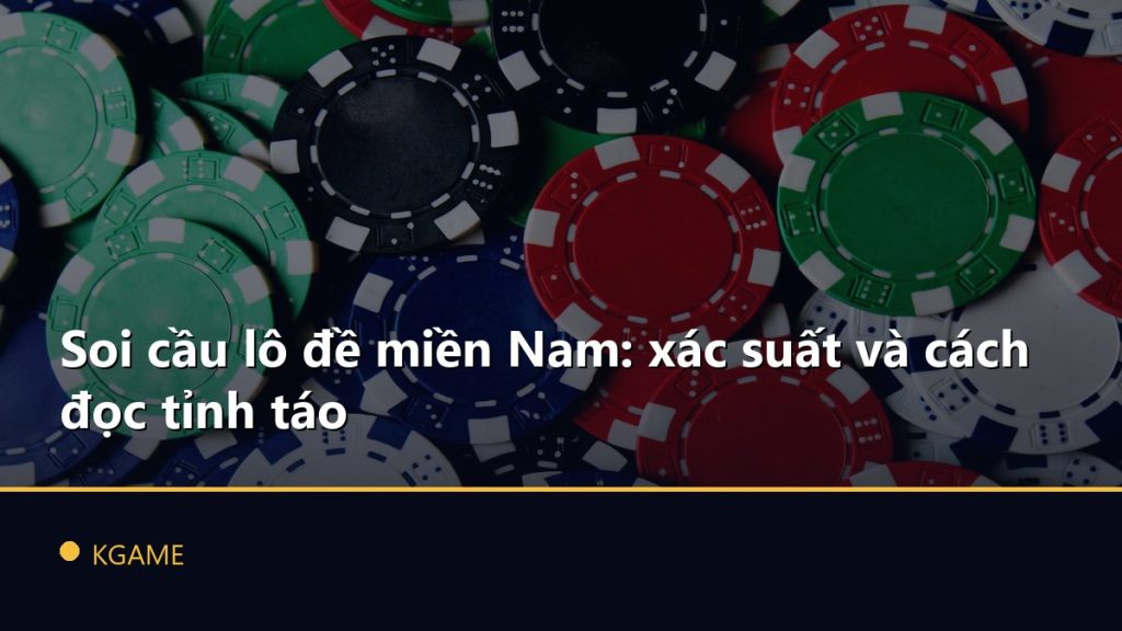 Soi cầu lô đề miền Nam: xác suất và cách đọc tỉnh táo